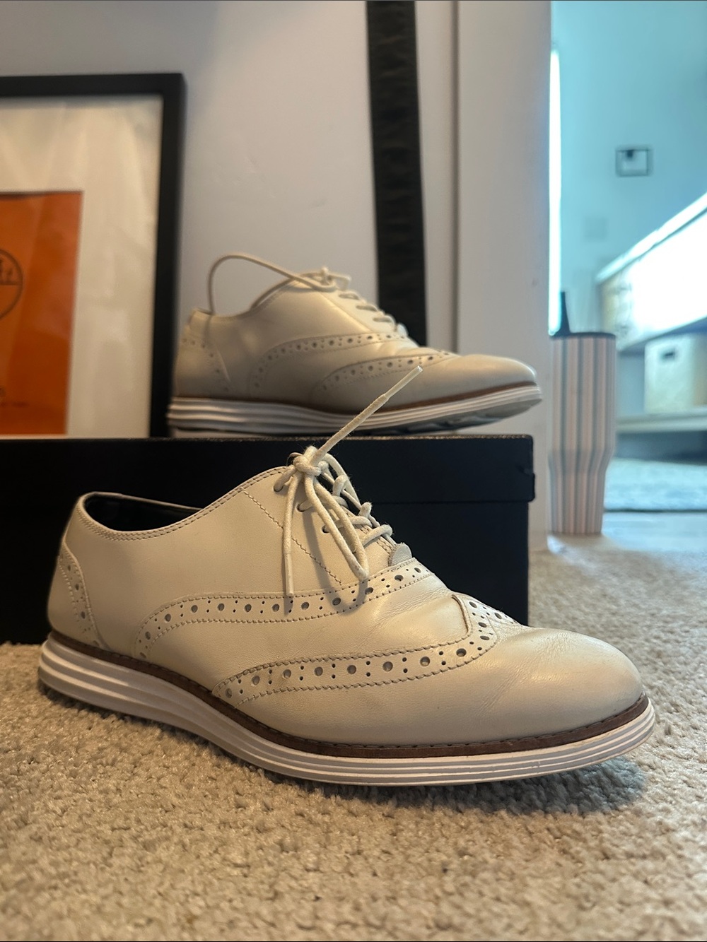 Cole Haan lace up loafer